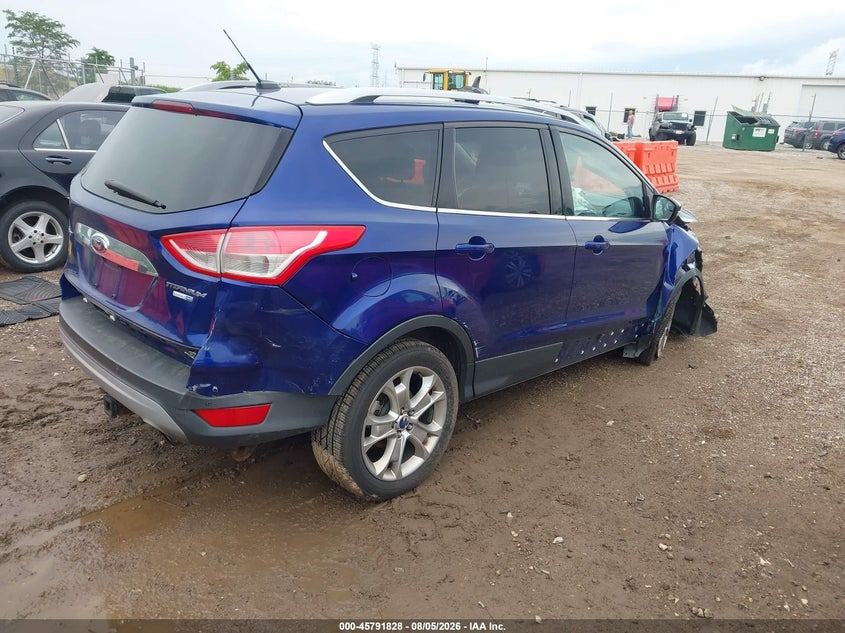 Vin: 1fmcu9j92eud63964, lot: 46290659, ford escape titanium 20144