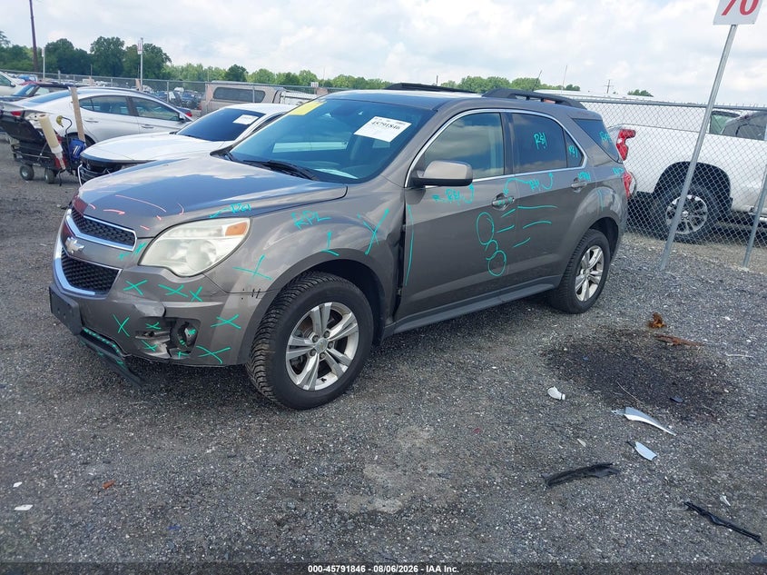 2012 Chevrolet Equinox, Левый бок, IAAI, VIN 2GNALDEK3C6367054 — фото 2