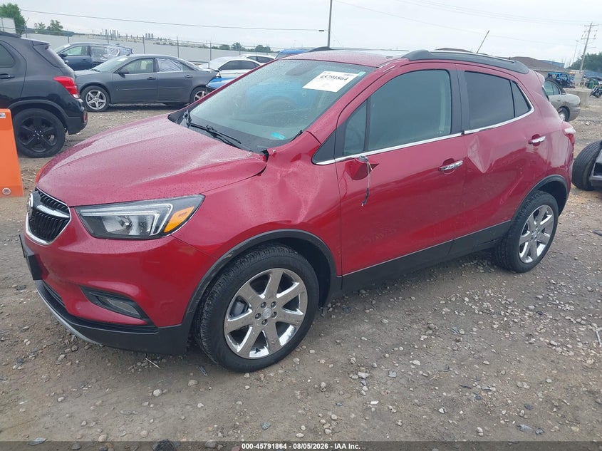 Vin: kl4cjfsmxjb631142, lot: 46290695, buick encore preferred ii 20182