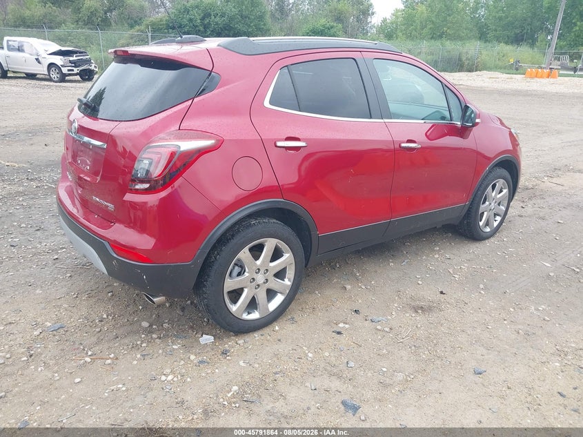 Vin: kl4cjfsmxjb631142, lot: 46290695, buick encore preferred ii 20184