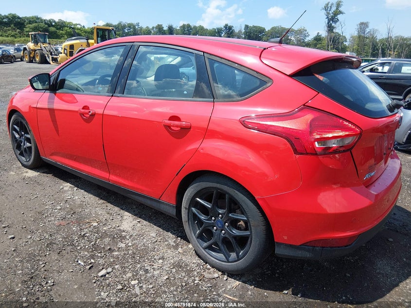 Vin: 1fadp3k23gl307562, lot: 46290705, ford focus se 20163