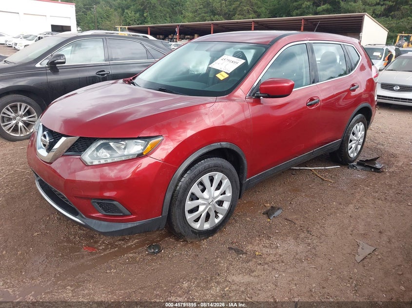 2016 Nissan Rogue, Звичайний знос, IAAI, VIN JN8AT2MT3GW020881 — фото 2