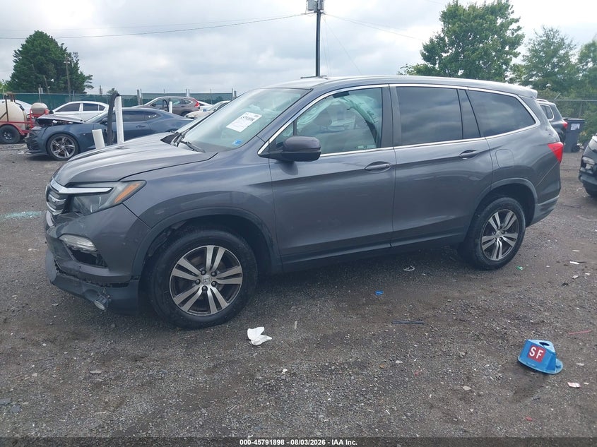 Vin: 5fnyf6h35hb095378, lot: 46290729, honda pilot ex 20172