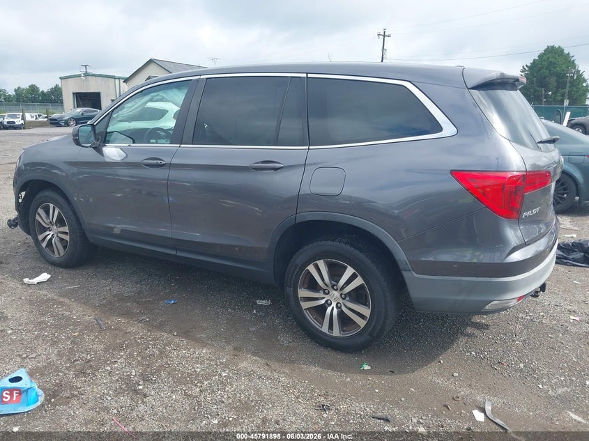 Vin: 5fnyf6h35hb095378, lot: 46290729, honda pilot ex 20173
