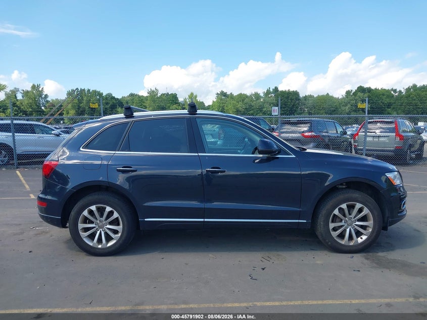 2016 AUDI Q5 SPORT UTILITY VEHICLE 2.0L I-4 DI, DOHC, VVT, TURBO, 220HP