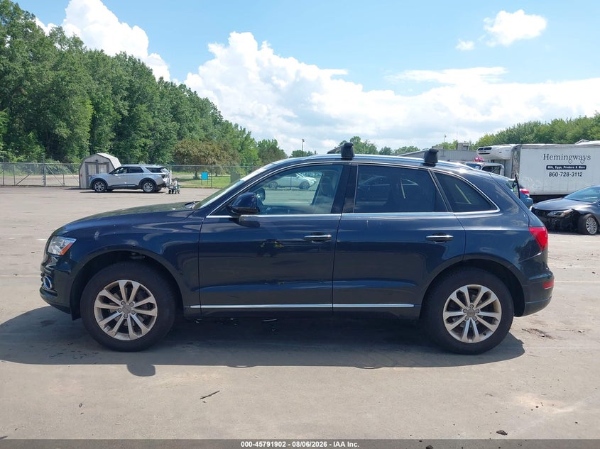 2016 AUDI Q5 SPORT UTILITY VEHICLE 2.0L I-4 DI, DOHC, VVT, TURBO, 220HP