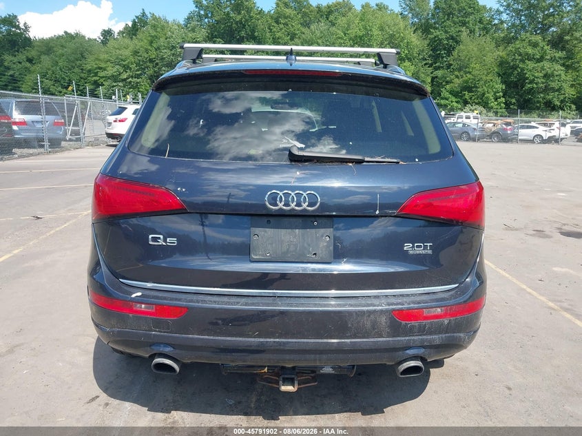 2016 AUDI Q5 SPORT UTILITY VEHICLE 2.0L I-4 DI, DOHC, VVT, TURBO, 220HP
