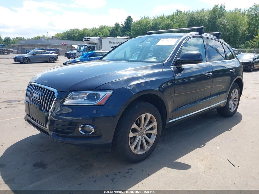 Vin: wa1c2afp4ga019814, lot: 46290733, audi q5 2.0t premium 20162