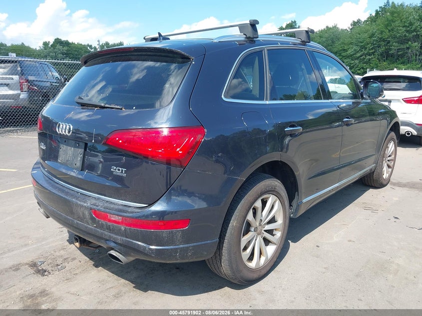 Vin: wa1c2afp4ga019814, lot: 46290733, audi q5 2.0t premium 20164