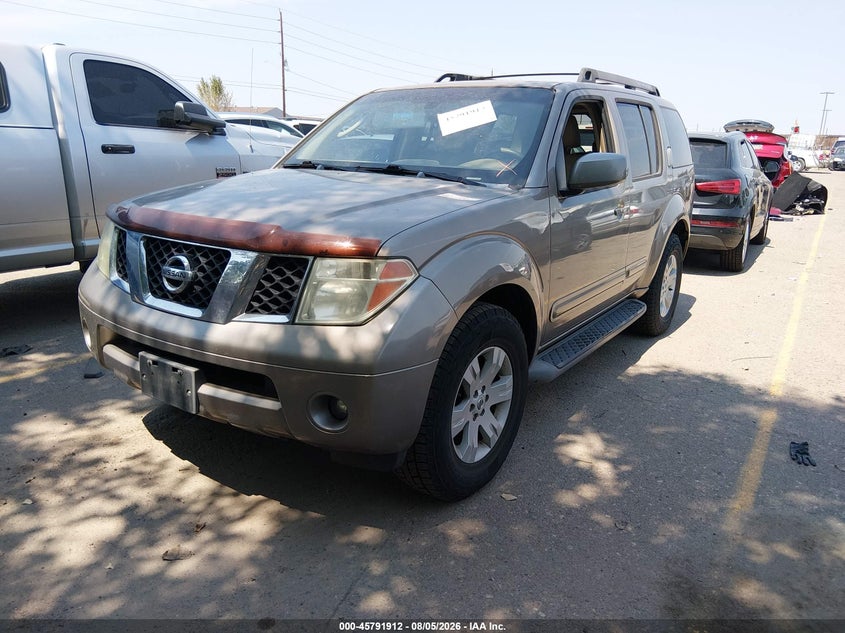 2007 Nissan Pathfinder, Normal Wear & Tear, IAAI, VIN 5N1AR18W17C618862 — photo 2