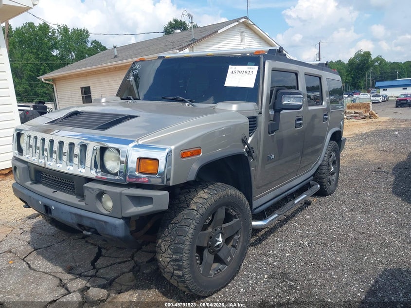 2006 Hummer H2, Обычный износ, IAAI, VIN 5GRGN23U86H108515 — фото 2