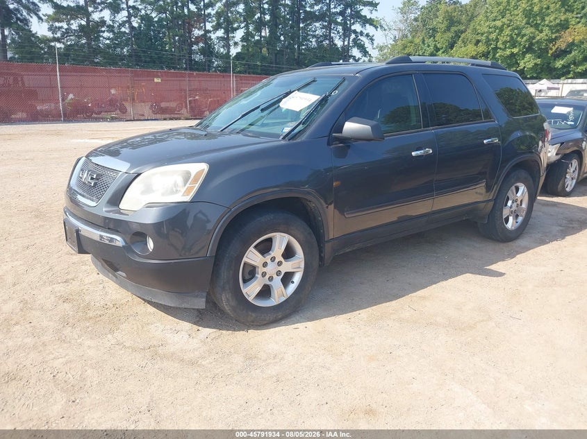 GMC ACADIA 2011 VIN 1GKKRPED0BJ170606