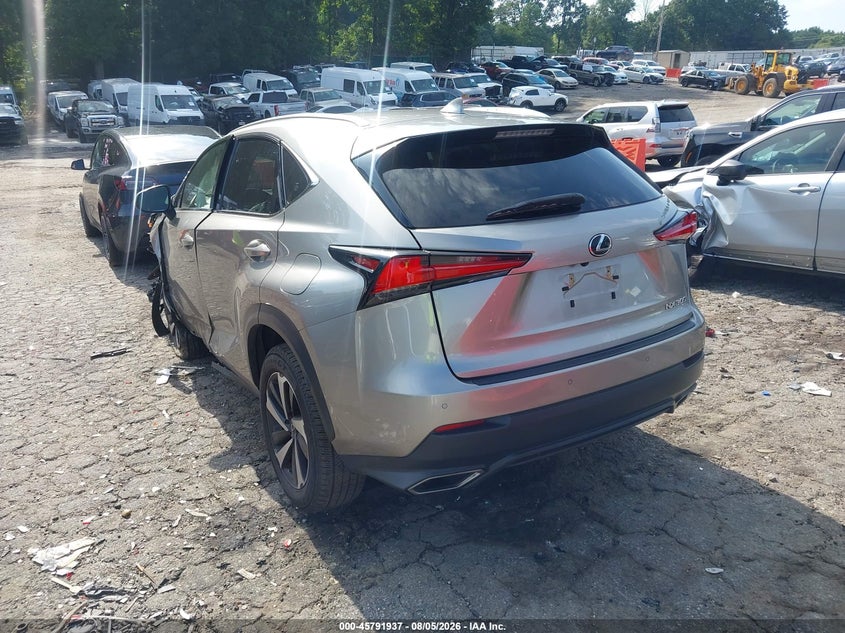 Vin: jtjgarbz7m2189488, lot: 46290768, lexus nx 300 20213