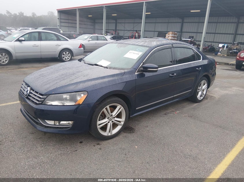 2014 VOLKSWAGEN PASSAT SEDAN 2.0L I-4 DI, DOHC, TURBO, 140HP