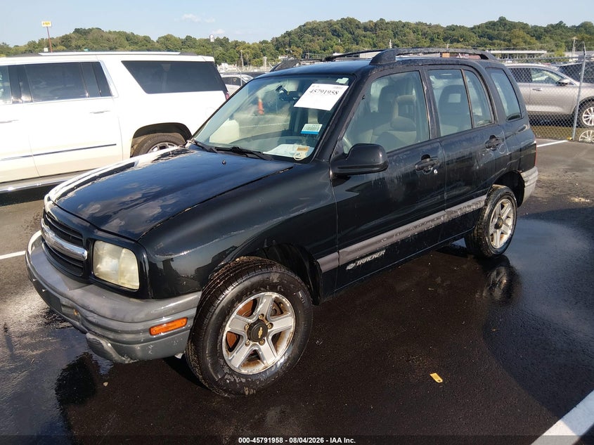 2002 Chevrolet Tracker, Normal Wear & Tear, IAAI, VIN 2CNBE13C726938220 — photo 2