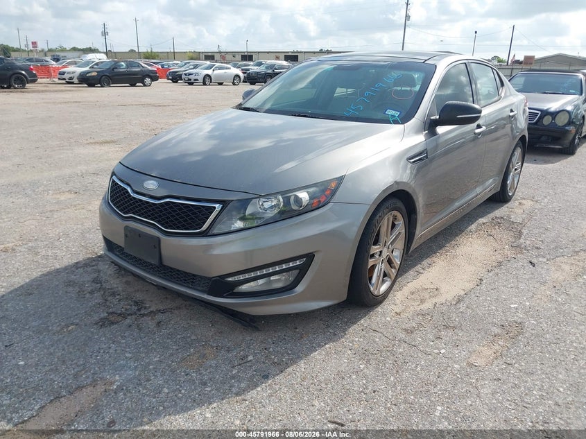 2013 Kia Optima, Обычный износ, IAAI, VIN 5XXGR4A68DG227374 — фото 2
