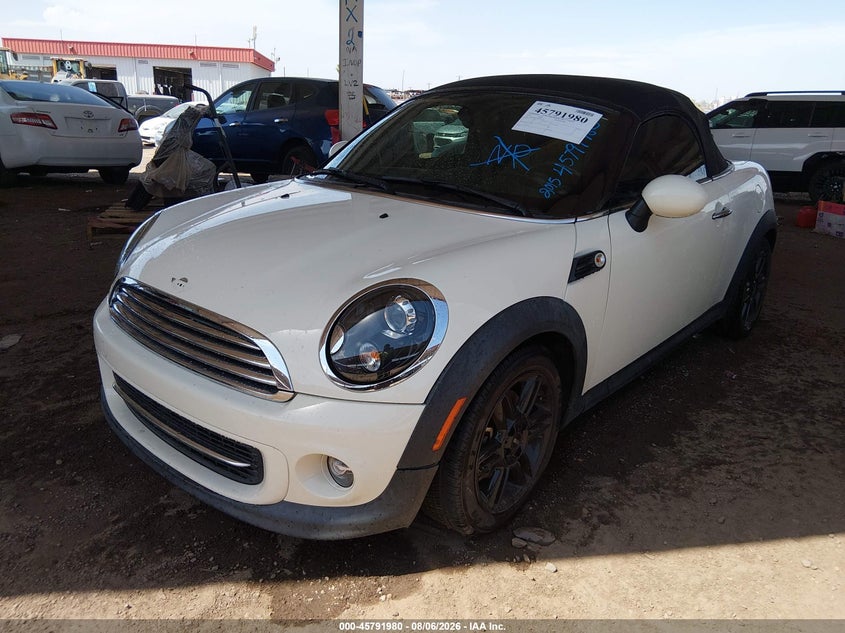 2015 MINI ROADSTER CABRIO 1.6L I-4 DOHC, VVT, 121HP