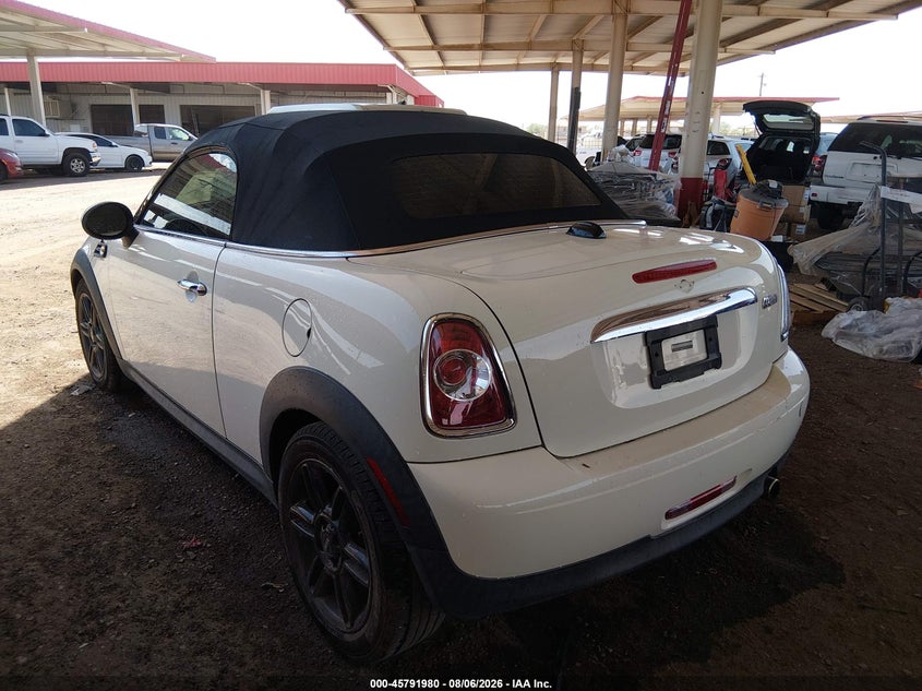 2015 MINI ROADSTER CABRIO 1.6L I-4 DOHC, VVT, 121HP