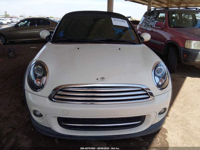 2015 MINI ROADSTER CABRIO 1.6L I-4 DOHC, VVT, 121HP