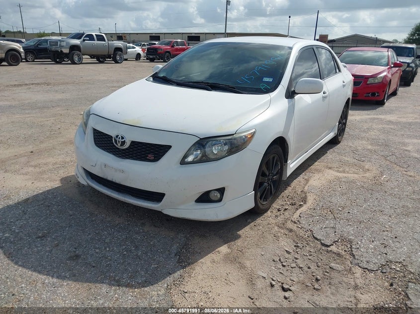 2010 Toyota Corolla, Normal Wear & Tear, IAAI, VIN 1NXBU4EE2AZ273276 — photo 2