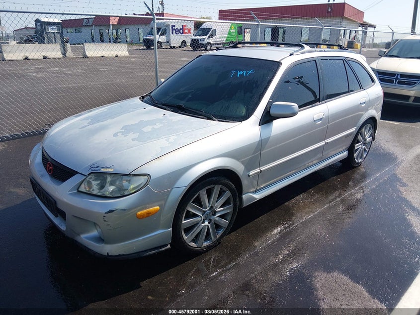 2002 Mazda Protege, Обычный износ, IAAI, VIN JM1BJ245321574967 — фото 2