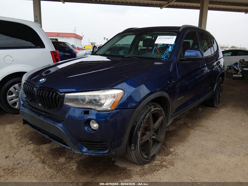 Vin: 5uxwx7c55g0k36688, lot: 46290886, bmw x3 xdrive35i 20162