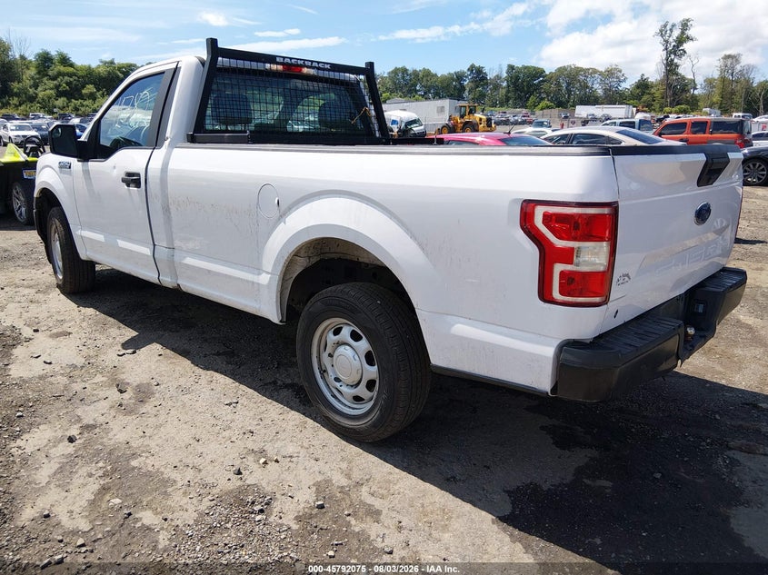 Vin: 1ftmf1cb6kkc41782, lot: 46290906, ford f-150 xl 20193