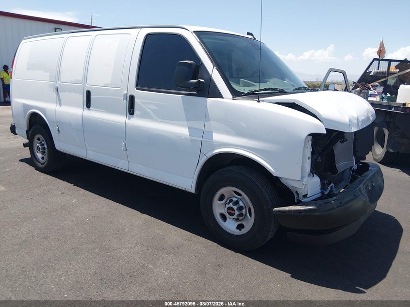 Vin: 1gtw7afp9s1140366, lot: 46290925, gmc savana cargo rwd 2500 regular wheelbase work van 2025 img_1