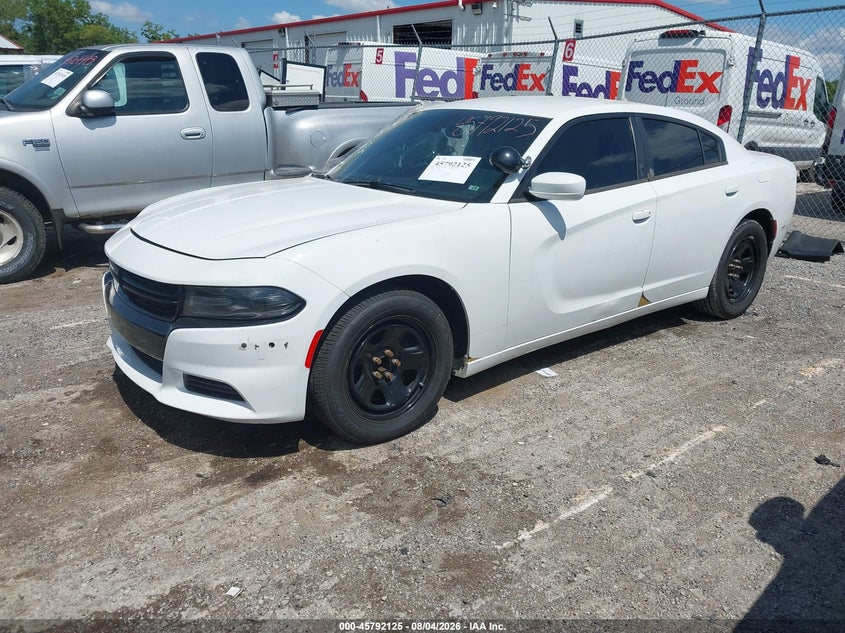 Vin: 2c3cdxag3kh547546, lot: 46290956, dodge charger police rwd 20192