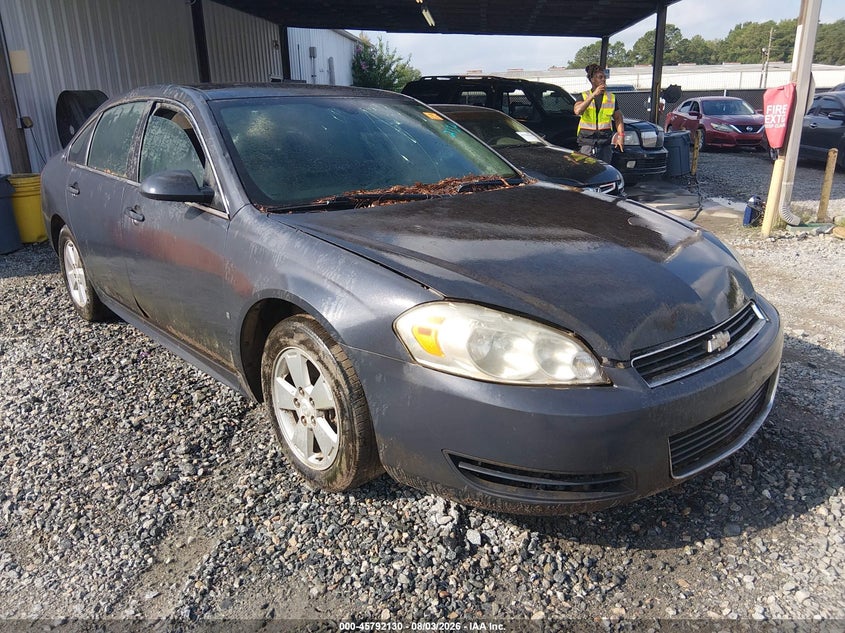 CHEVROLET IMPALA 2009 VIN 2G1WT57K591127505