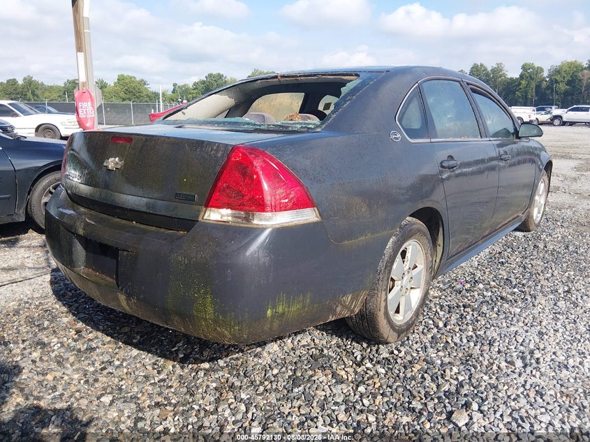 CHEVROLET IMPALA 2009 VIN 2G1WT57K591127505