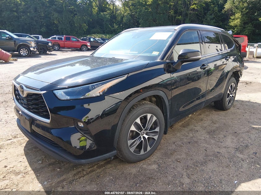 Vin: 5tdhzrbh6ns180959, lot: 46290988, toyota highlander xle 20222