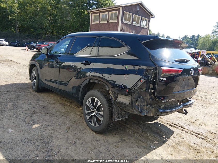 Vin: 5tdhzrbh6ns180959, lot: 46290988, toyota highlander xle 20223