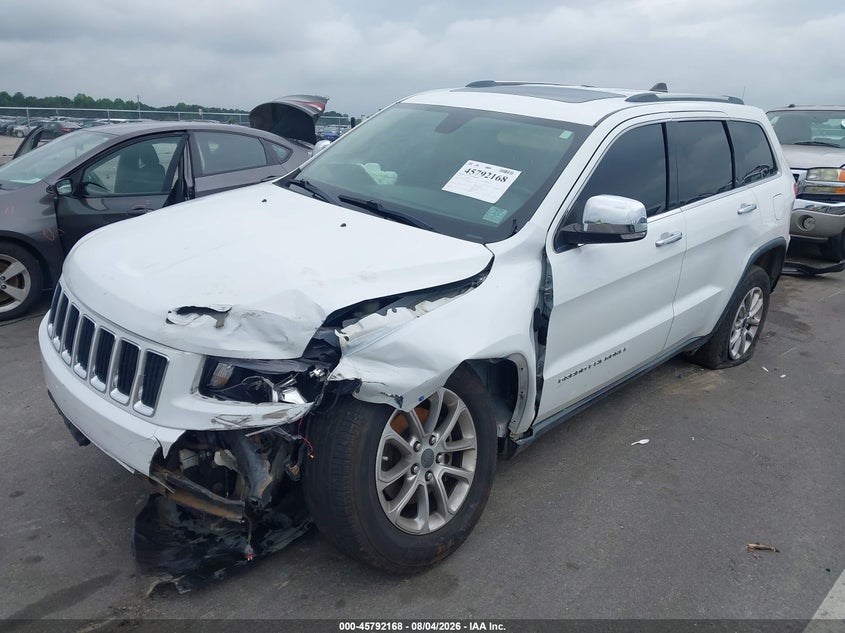 2014 JEEP GRAND CHEROKEE auction photo 2