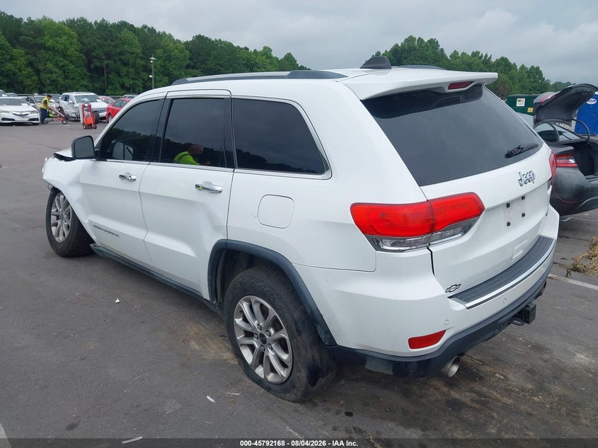 2014 JEEP GRAND CHEROKEE auction photo 3