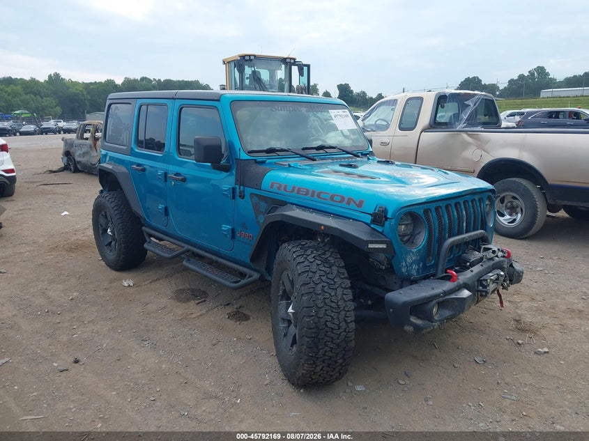 Vin: 1c4hjxfg7kw644432, lot: 46291000, jeep wrangler unlimited rubicon 4x4 2019 img_1