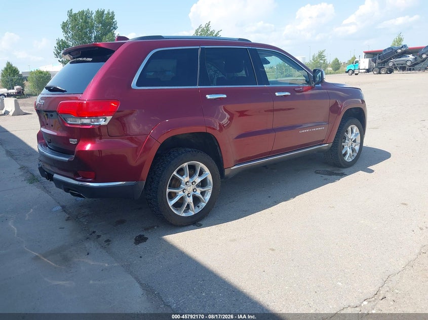 2016 JEEP GRAND CHEROKEE auction photo 4