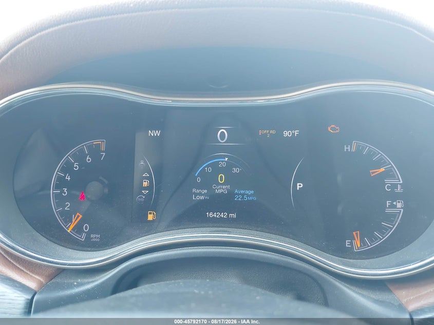 2016 JEEP GRAND CHEROKEE auction photo 7