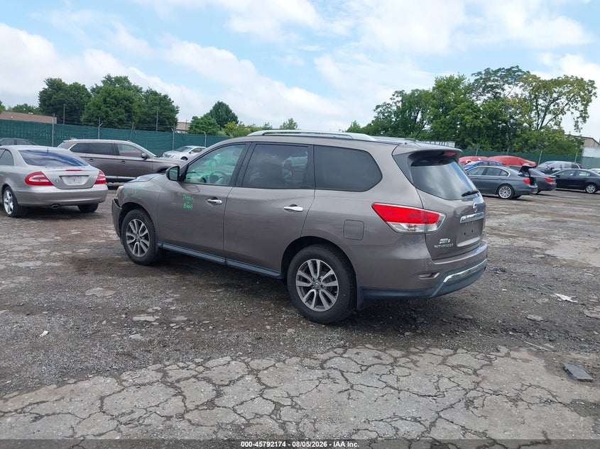 Vin: 5n1ar2mm5ec614935, lot: 46291005, nissan pathfinder sv 20143