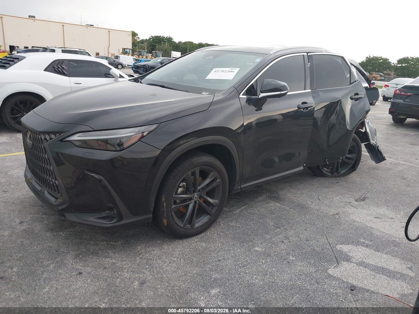 Vin: jtjhkcfz3s2067989, lot: 46291037, lexus nx 450h+ luxury 20252