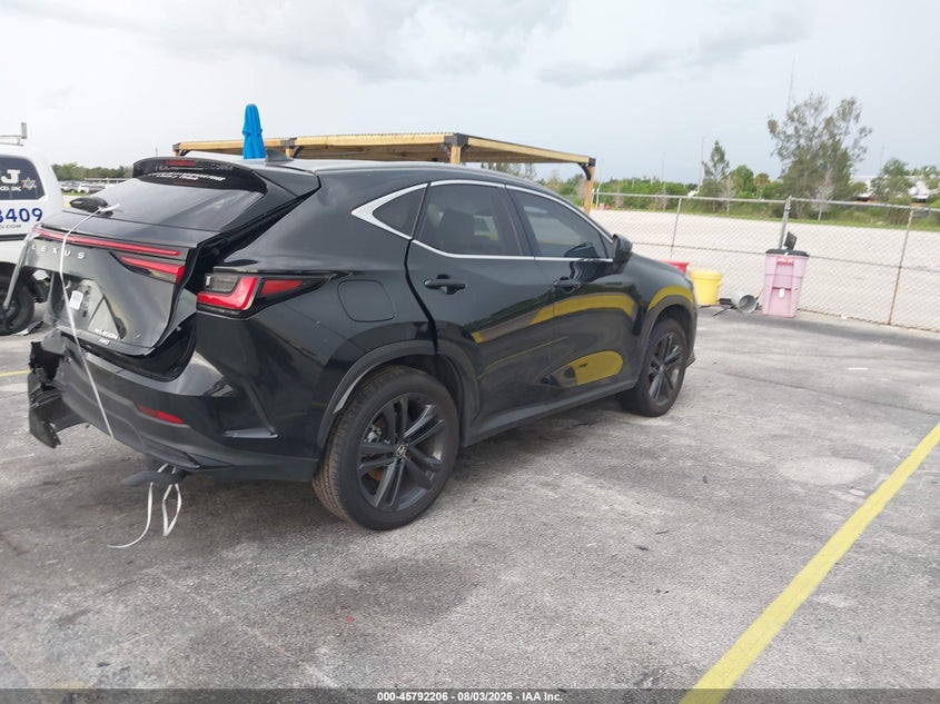 Vin: jtjhkcfz3s2067989, lot: 46291037, lexus nx 450h+ luxury 20254