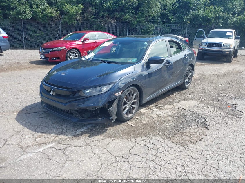 Vin: jhmfc1f35kx007978, lot: 46291042, honda civic ex 20192