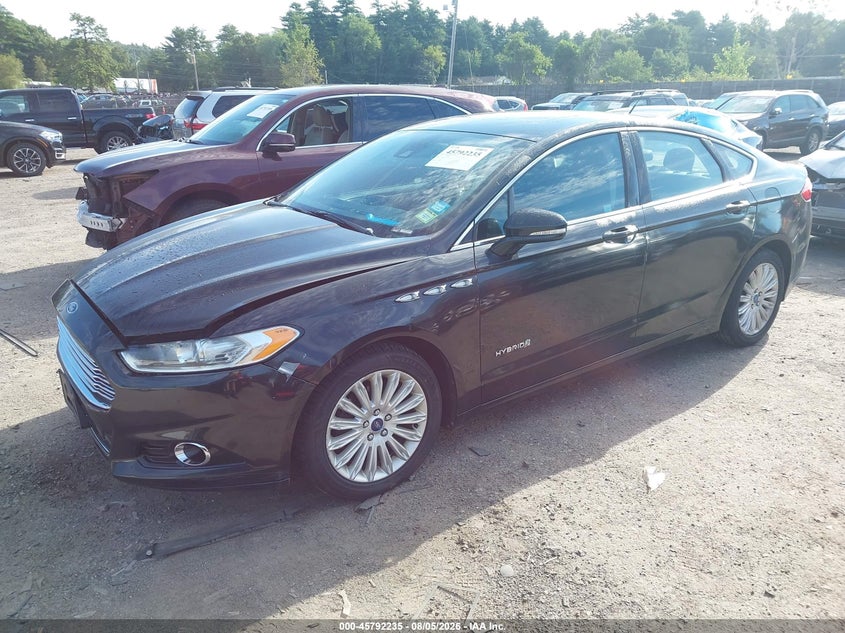 Vin: 3fa6p0lu8dr374291, lot: 46291067, ford fusion hybrid se 20132