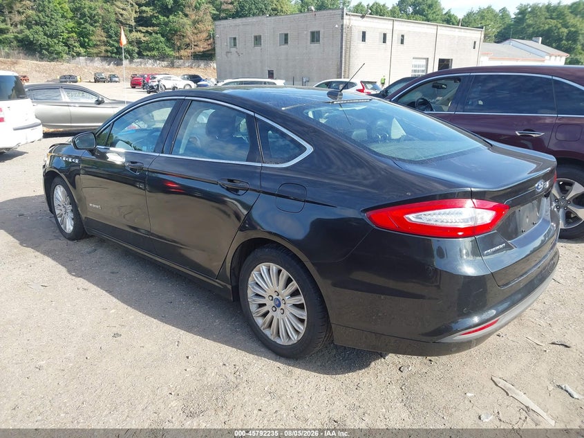 Vin: 3fa6p0lu8dr374291, lot: 46291067, ford fusion hybrid se 20133
