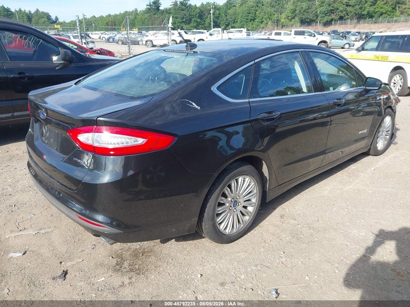 Vin: 3fa6p0lu8dr374291, lot: 46291067, ford fusion hybrid se 20134
