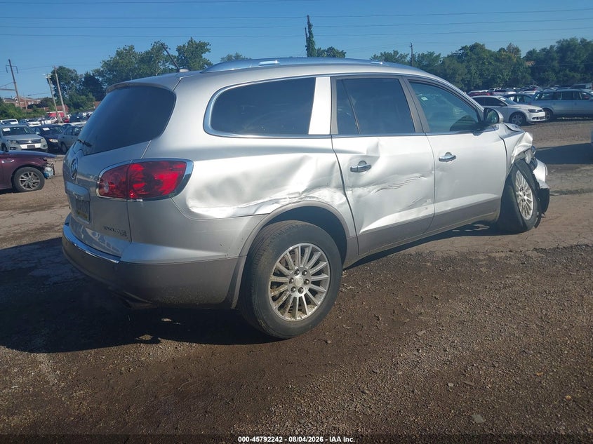 Vin: 5gakvced5cj134218, lot: 46291073, buick enclave leather 20124