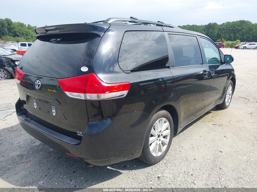 2013 TOYOTA SIENNA VAN 3.5L V-6 DOHC, VVT, 266HP
