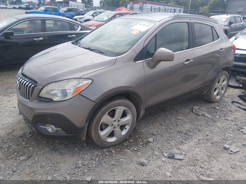 Vin: kl4cjdsbxdb145034, lot: 46291089, buick encore premium 20132