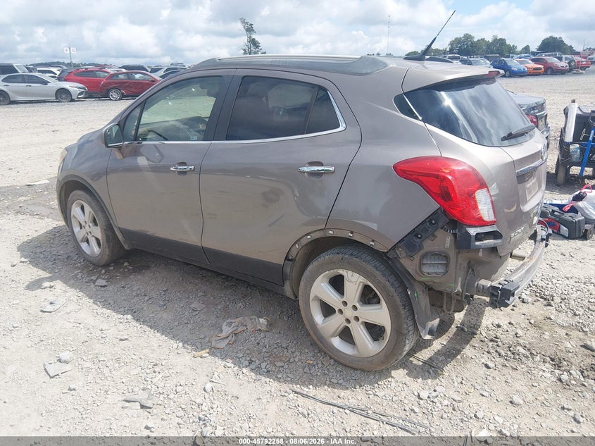 Vin: kl4cjdsbxdb145034, lot: 46291089, buick encore premium 20133