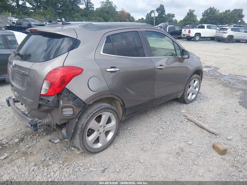 Vin: kl4cjdsbxdb145034, lot: 46291089, buick encore premium 20134